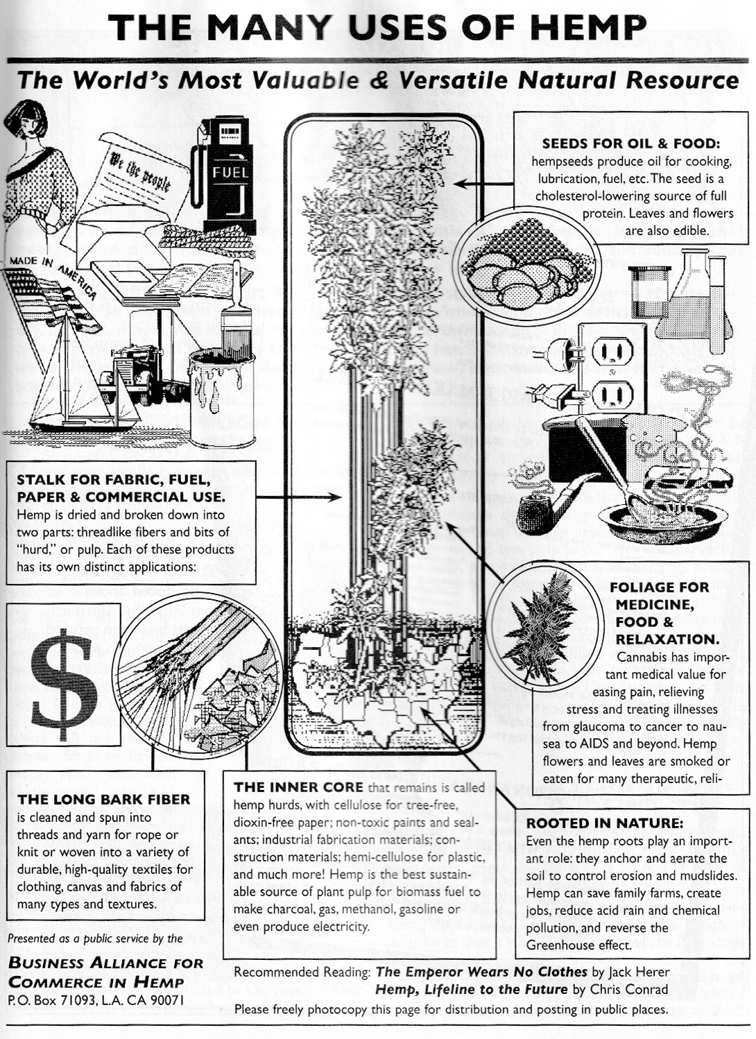Hemp Many Uses Overview bw02 cr